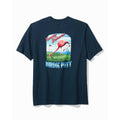 Tommy Bahama Birdie Putt Graphic Pocket T-Shirt - Navy - BeachToBlvd