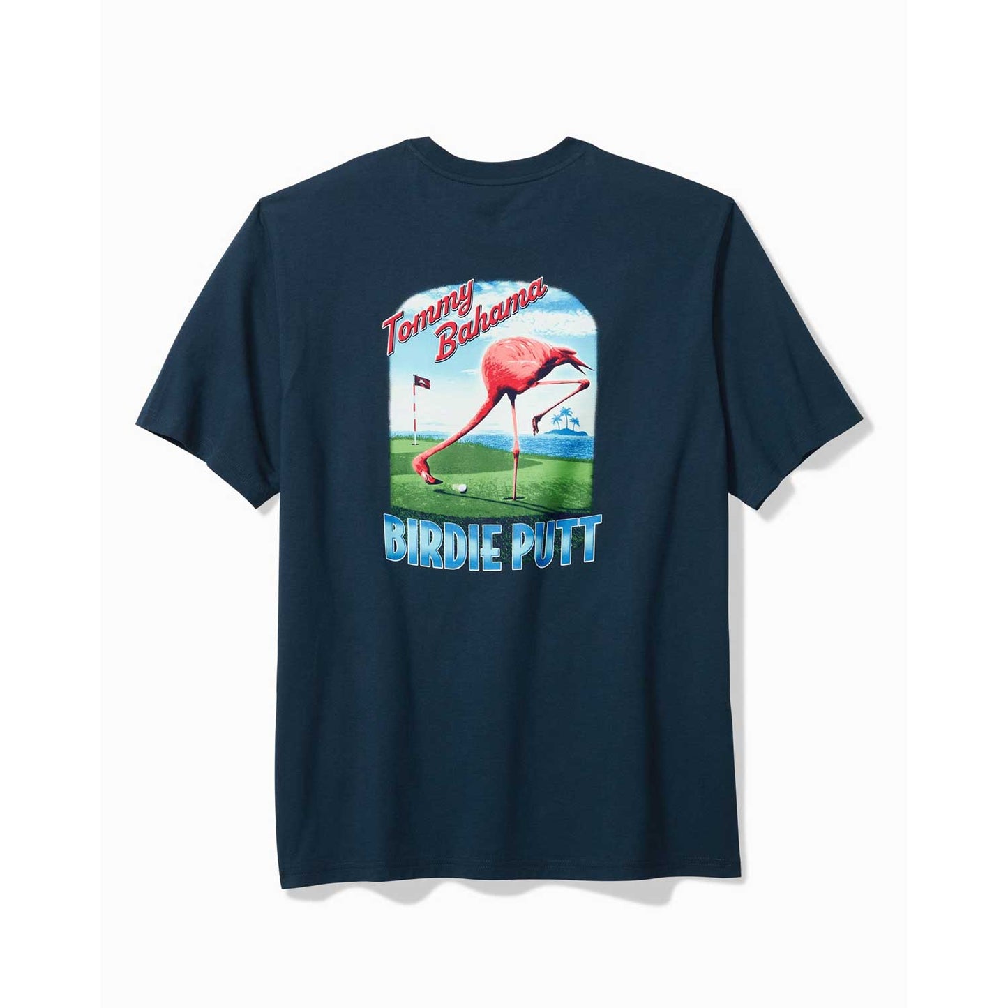 Tommy Bahama Birdie Putt Graphic Pocket T-Shirt - Navy