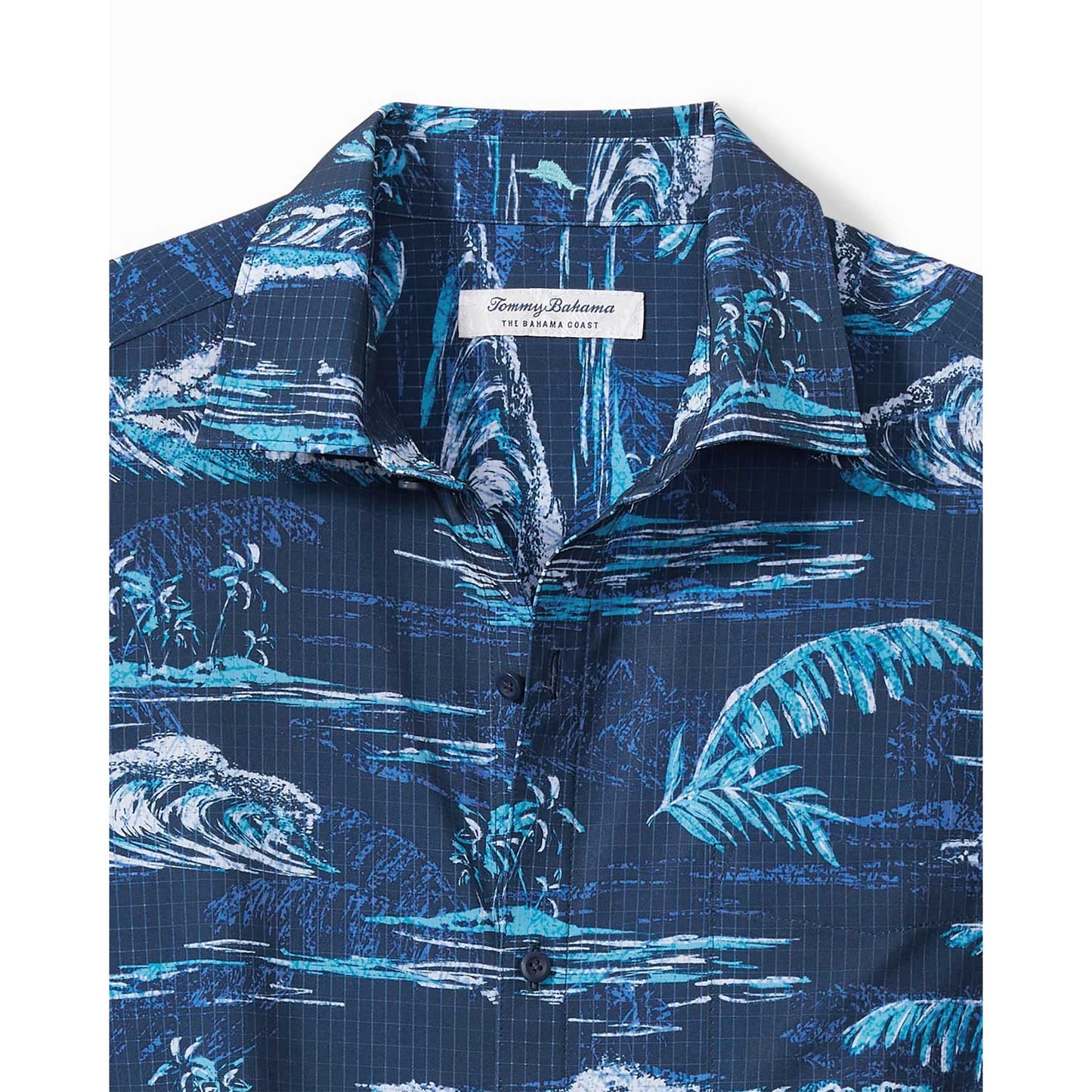 Tommy Bahama Bahama Coast Indigo Shores IslandZone Short-Sleeve Shirt