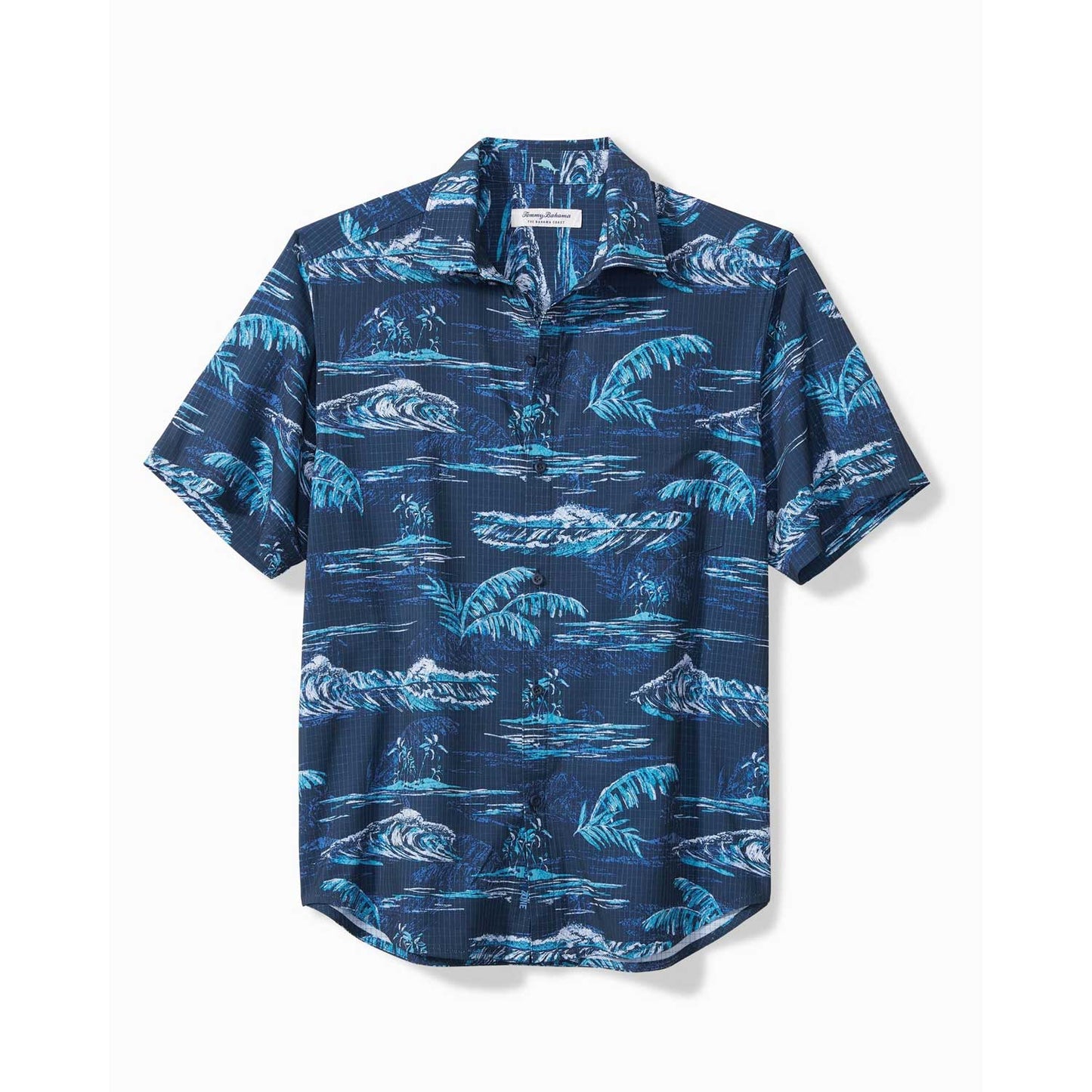 Tommy Bahama Bahama Coast Indigo Shores IslandZone Short-Sleeve Shirt