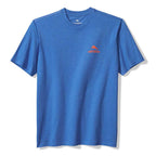 Tommy Bahama Rumbuddy Up There Likes Me Tee T-Shirt - Palace Blue Heathered - BeachToBlvd