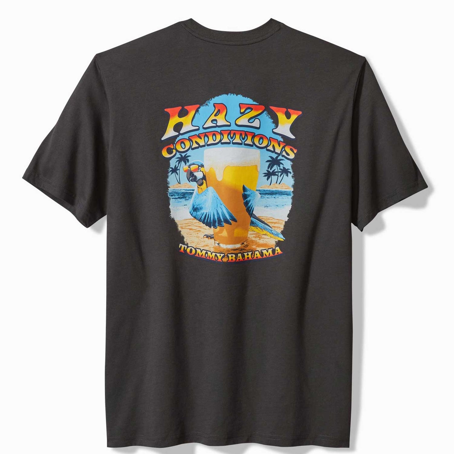 Tommy Bahama Hazy Conditions Graphic T-Shirt - Coal