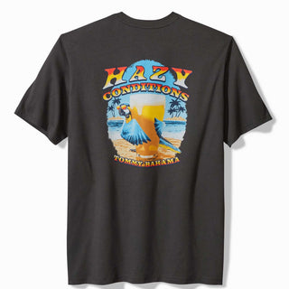 Tommy Bahama Hazy Conditions Graphic T-Shirt - Coal - BeachToBlvd