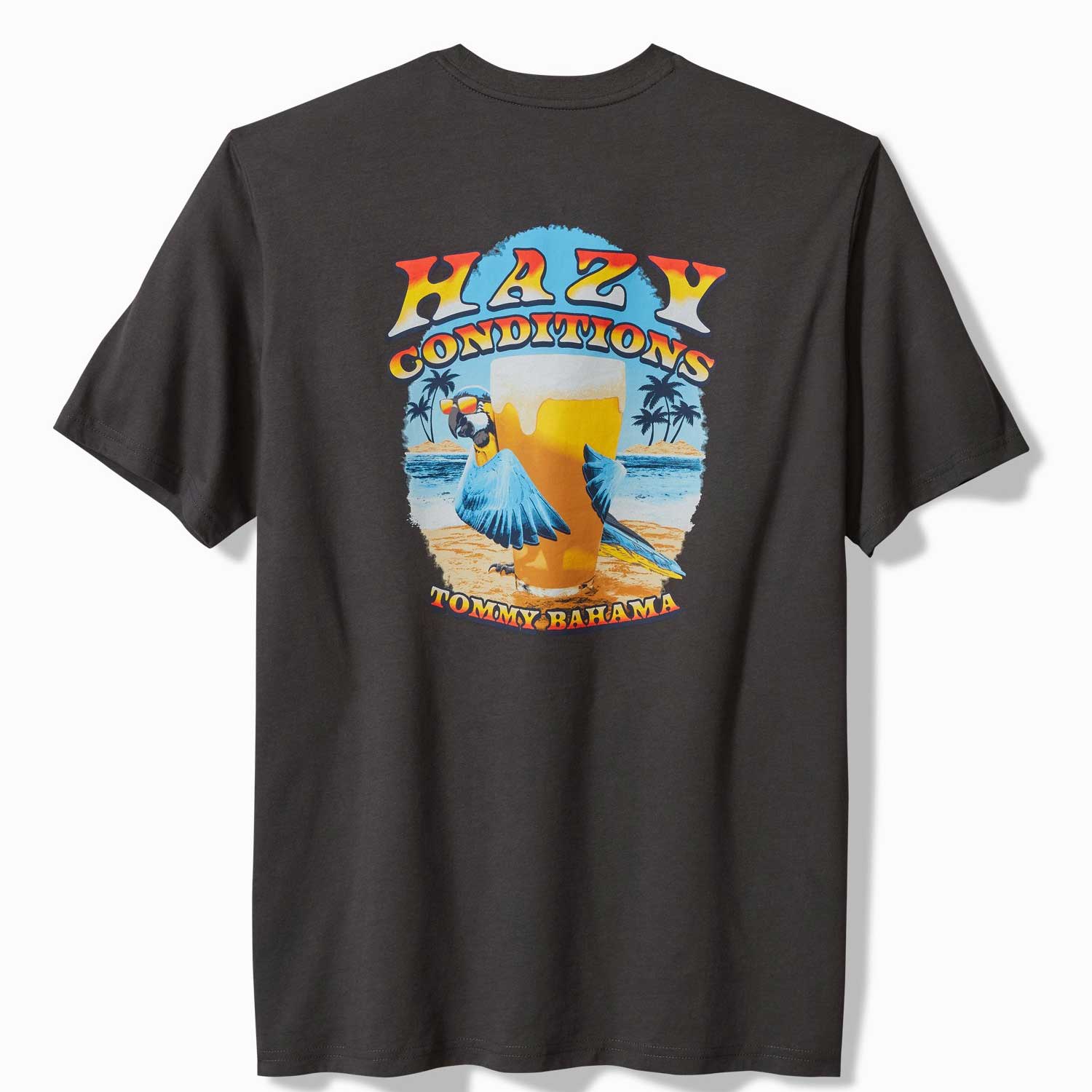 Tommy Bahama Hazy Conditions Graphic T-Shirt - Coal - BeachToBlvd