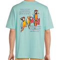 Tommy Bahama Stadium Lights Pocket Tee T-Shirt - Blue Swell - BeachToBlvd