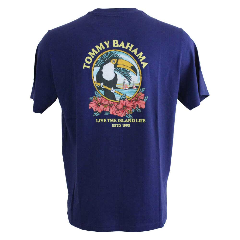 Tommy Bahama Toucan Season Graphic T-Shirt - Island Navy