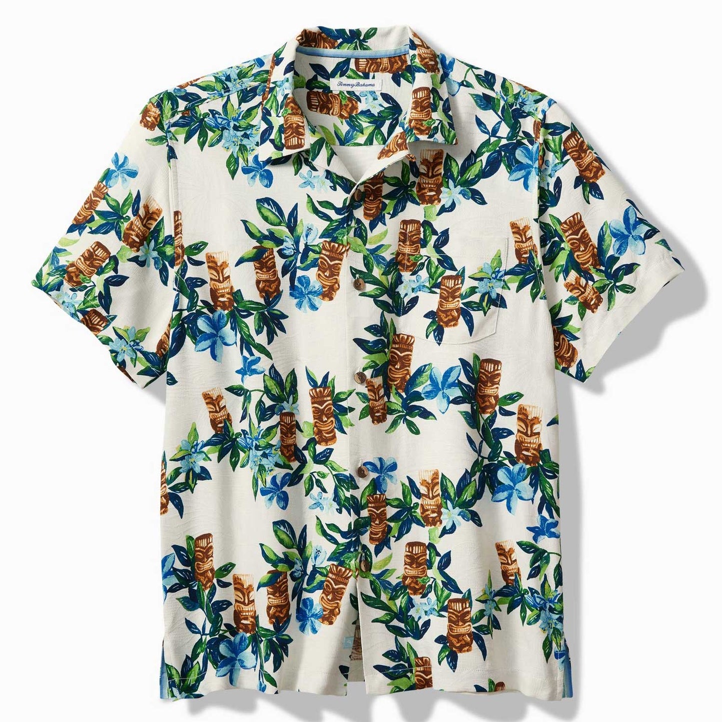 Tommy Bahama Tiki Tumble Silk Camp Shirt