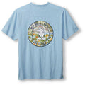 Tommy Bahama Paradise Bound Disney Lux T-Shirt - Chambray Blue - BeachToBlvd