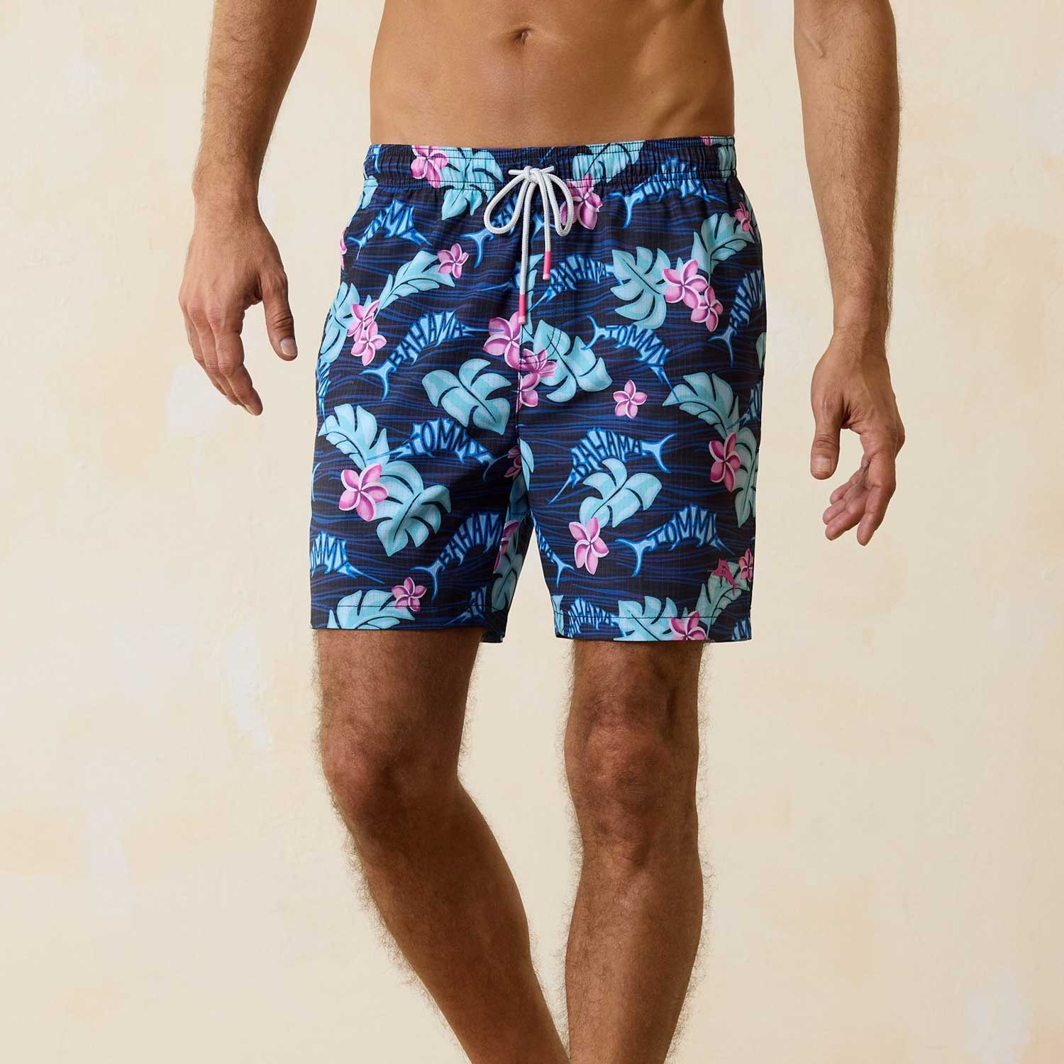 Tommy Bahama Naples The Marlin Life 6-Inch Swim Trunks - Sapphire Blue ...