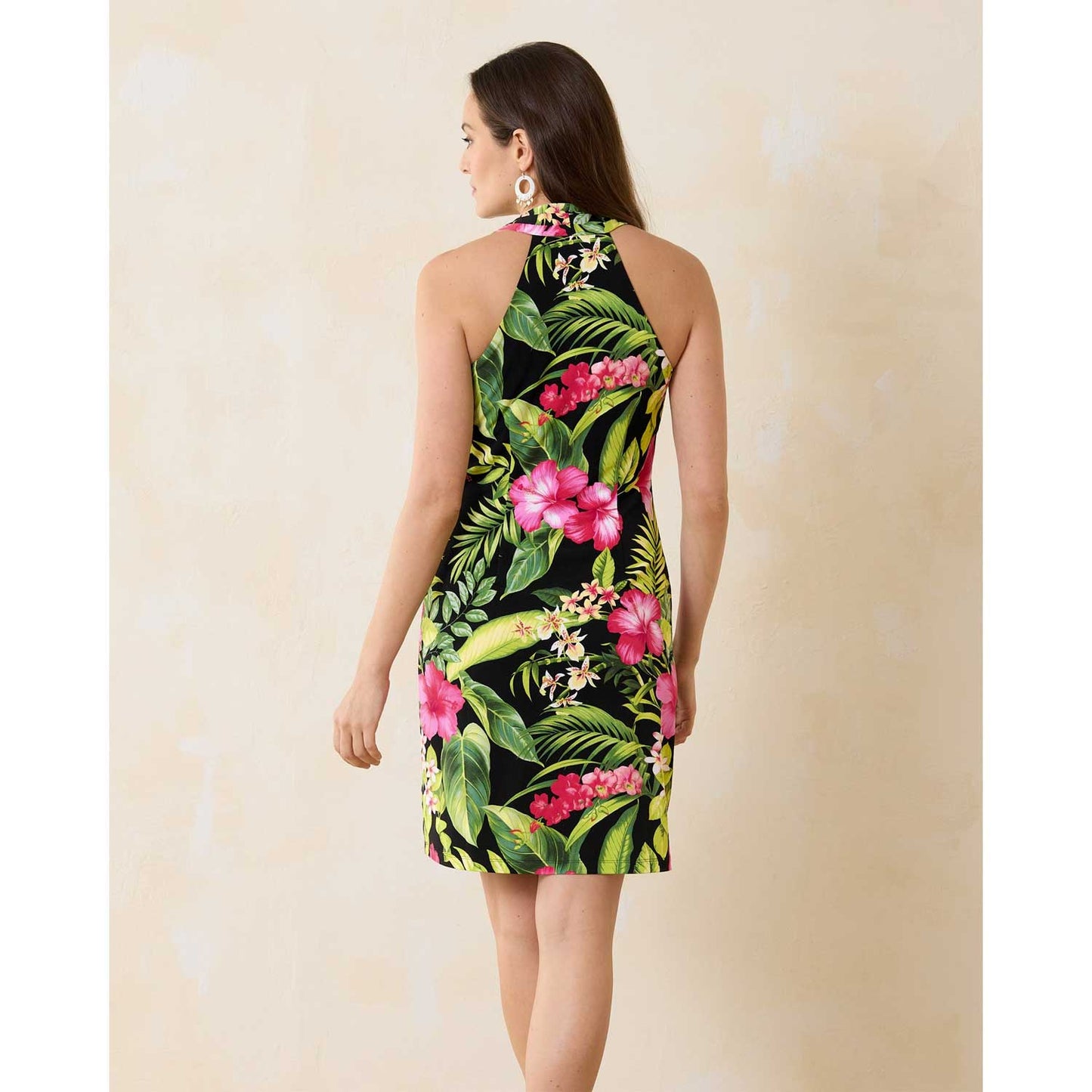 Tommy Bahama Sandy Grand Villa Short Dress - Black