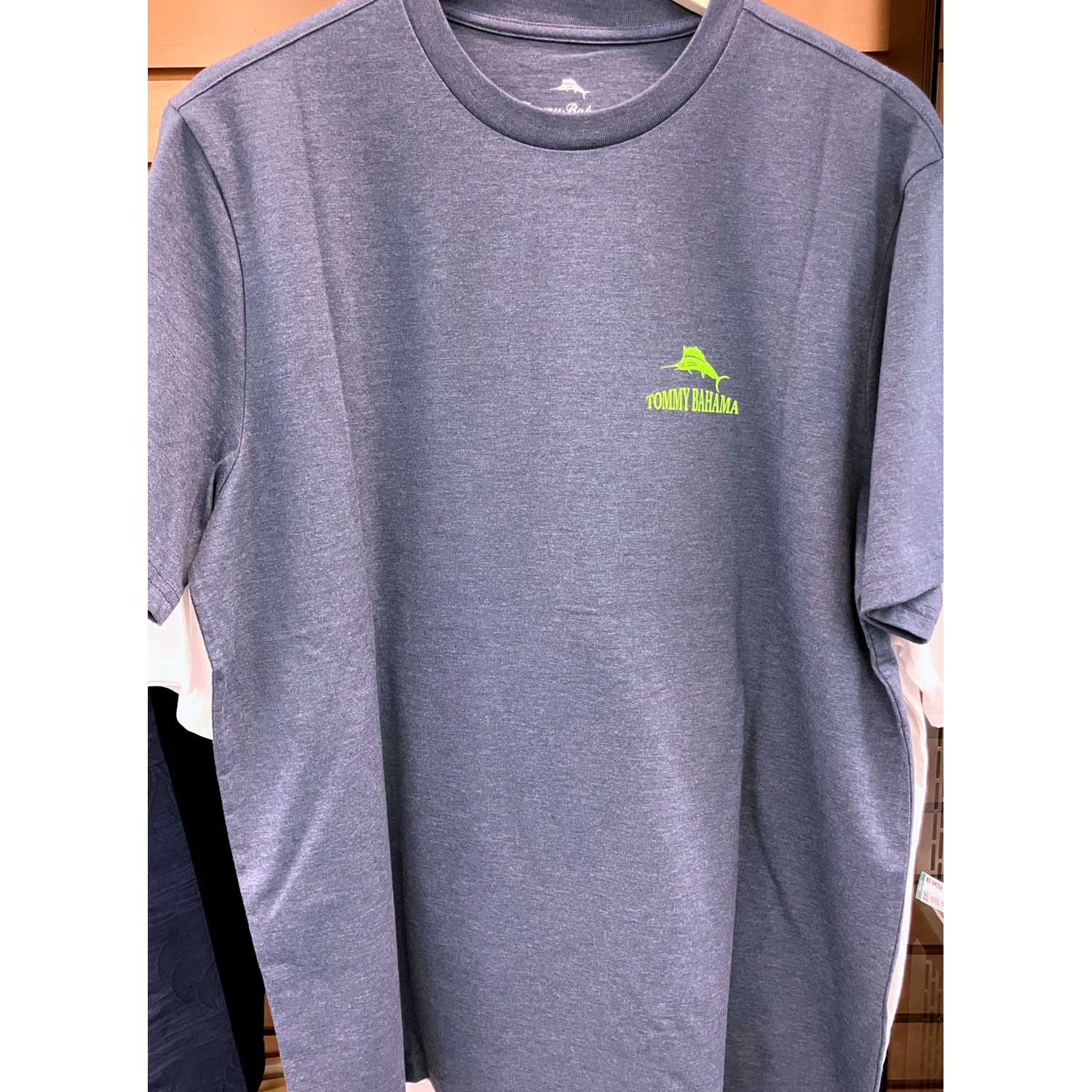 Tommy Bahama Play Freebird Graphic T-Shirt - Navy Heather - BeachToBlvd