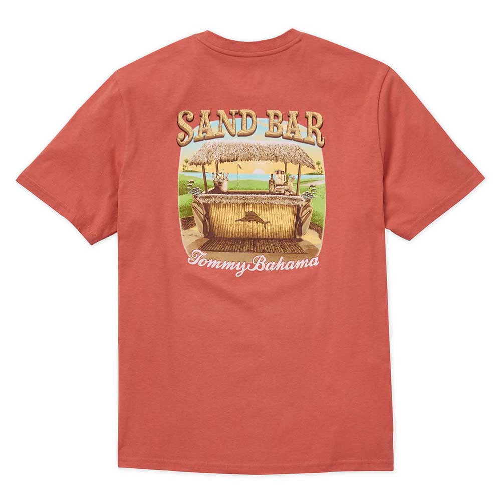 Tommy Bahama Bar for the Course Cotton T-Shirt - Red Ginger