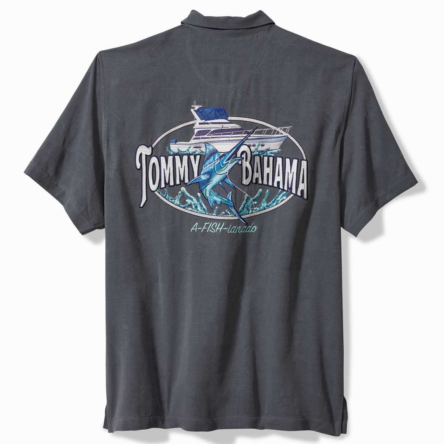 Tommy Bahama A-fish-ianado Men's Silk Camp Shirt