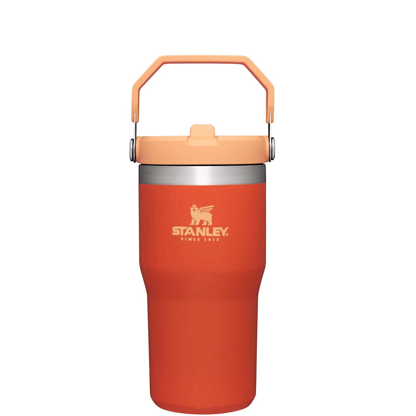 Stanley The Iceflow Flip Straw Tumbler - Tigerlily