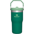 Stanley The Iceflow Classic Flip Straw Tumbler 20 Ounce - Dark Green - BeachToBlvd