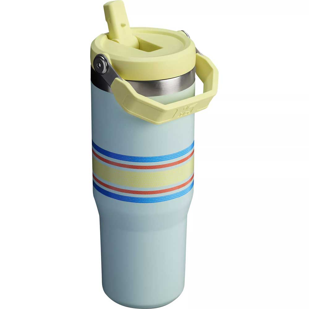 Stanley The Varsity Iceflow Flip Straw Tumbler 30 oz - Mist Mesh - BeachToBlvd