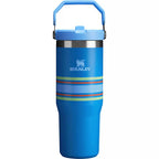 Stanley The Varsity Iceflow Flip Straw Tumbler 30 oz - Azure Mesh