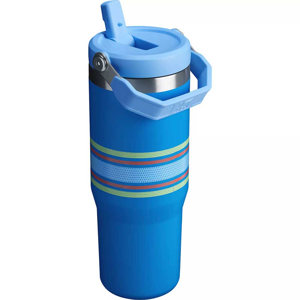 Stanley The Varsity Iceflow Flip Straw Tumbler 30 oz - Azure Mesh - BeachToBlvd