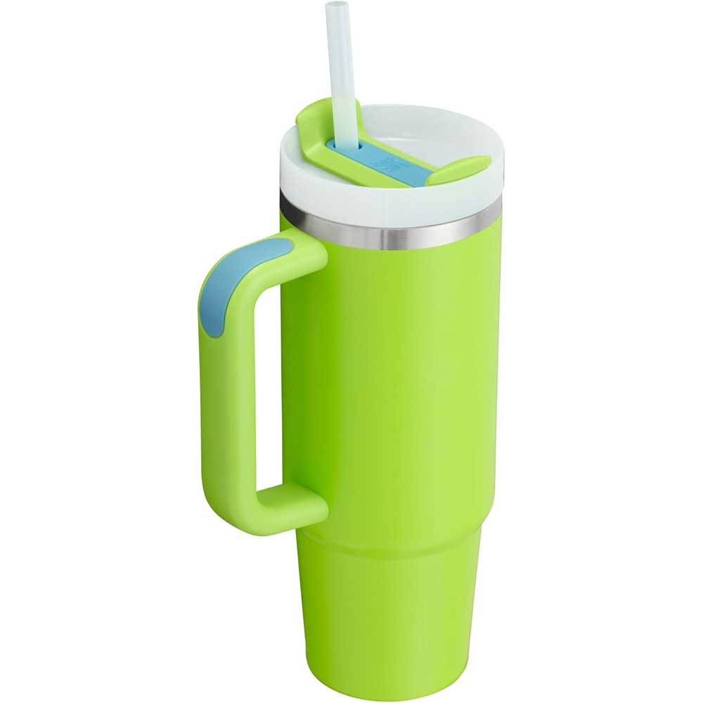 Stanley The Quencher H2.0 Flowstate Tumbler - Bright Lime 30 Ounces - BeachToBlvd