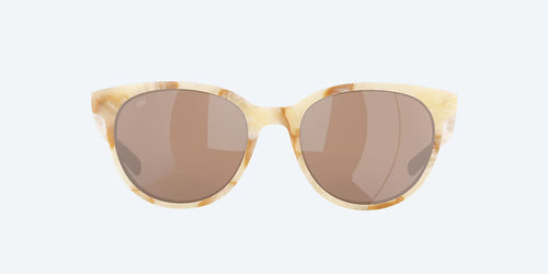 Costa Isla 06S2008 - Shiny Seashell/ Copper Silver Mirror Polarized Glass