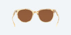 Costa Isla 06S2008 - Shiny Seashell/ Copper Silver Mirror Polarized Glass