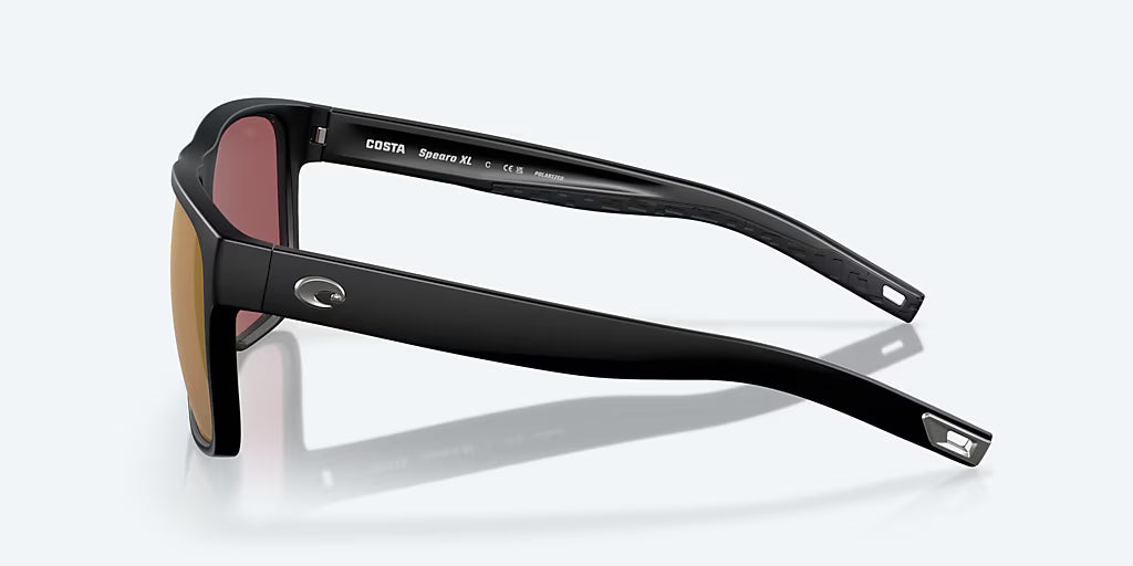 Costa Spearo XL 06S9013 -Matte Black/ Gold Mirror Polarized Glass