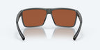 Costa Sunglasses Rincon - Matte Smoke Crystal Frame/Green Mirror Polarized Lens