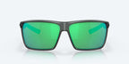 Costa Sunglasses Rincon - Matte Smoke Crystal Frame/Green Mirror Polarized Lens