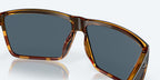 Costa Sunglasses Rincon - Matte Black/Shiny Tortoise Frame W/Gray Lens - BeachToBlvd