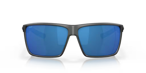 Costa Rincon Polarized Sunglasses -Matte Black Frame / Blue Lens