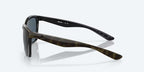 Costa Sunglasses Anaa - Shiny Retro Tortoise Frame w\ Gray Lens