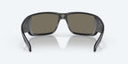 Costa Sunglasses Blackfin Pro - Matte Black Frame W/ Blue Mirror Lens