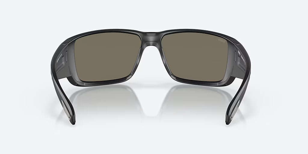 Costa Sunglasses Blackfin Pro - Matte Black Frame W/ Blue Mirror Lens