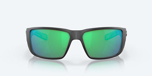 Costa Sunglasses Blackfin Pro - Matte Black Frame | Green Mirror Lens
