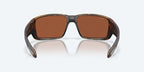Costa Sunglasses Fantail PRO Polarized - Matte Tortoise Frame W/Green Mirror Glass Lens