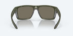 Costa Sunglasses Lido - Steel Gray Metallic W/ Blue Mirror Lens