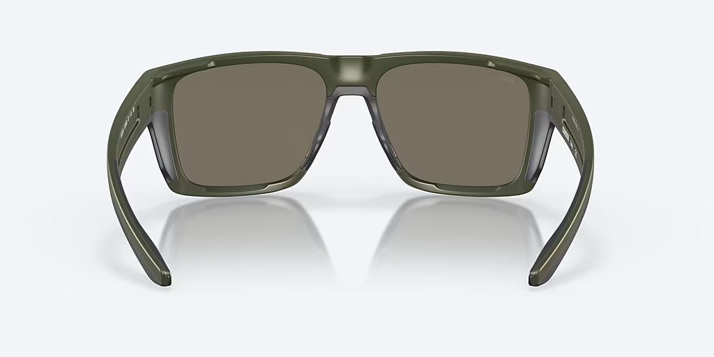 Costa Sunglasses Lido - Steel Gray Metallic W/ Blue Mirror Lens