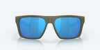 Costa Sunglasses Lido - Steel Gray Metallic W/ Blue Mirror Lens