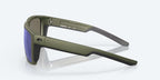 Costa Sunglasses Lido - Steel Gray Metallic W/ Blue Mirror Lens