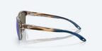 Costa Aleta 06S9108- Wahoo/ Blue Mirror Polarized Glass