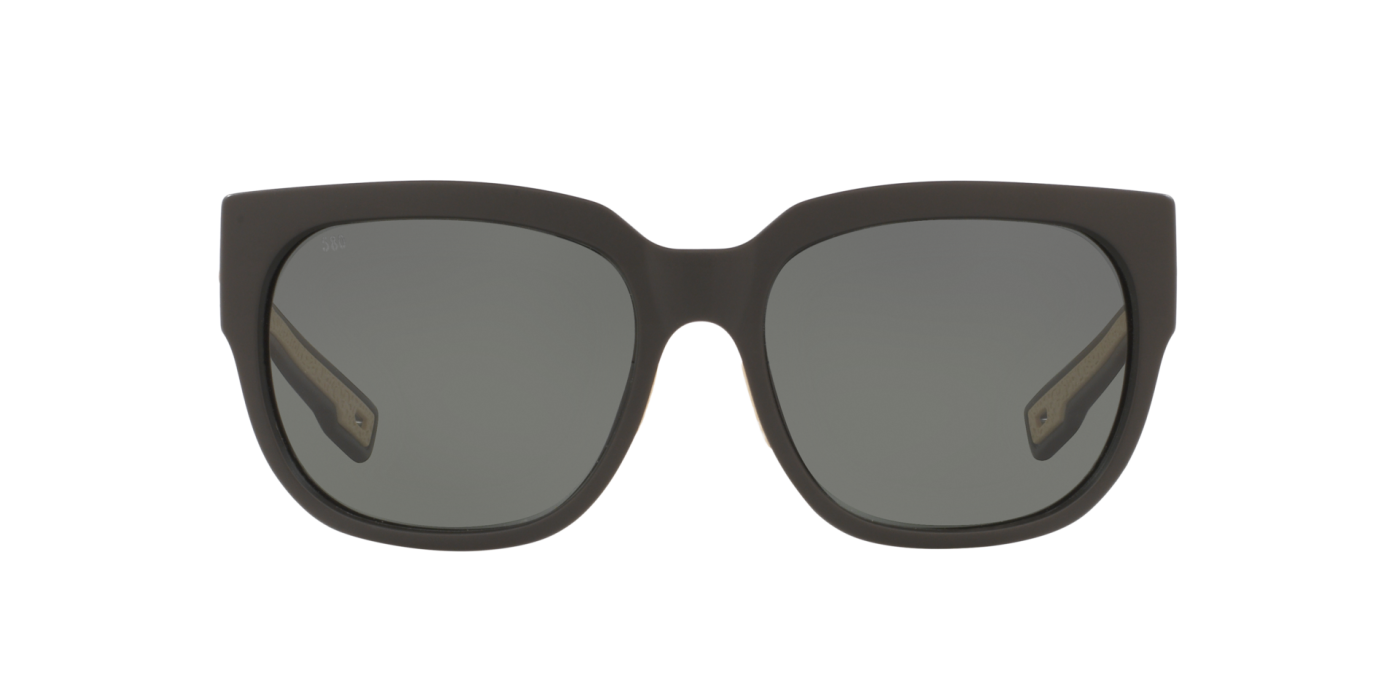 Costa Sunglasses Waterwoman 2 - Matte Black Frame w\ Gray Lens