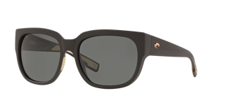 Costa Sunglasses Waterwoman 2 - Matte Black Frame w\ Gray Lens