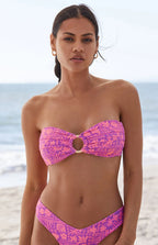 Kulani Kinis Strapless Bandeau Bikini Top- La Isla