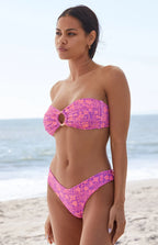 Kulani Kinis Strapless Bandeau Bikini Top- La Isla