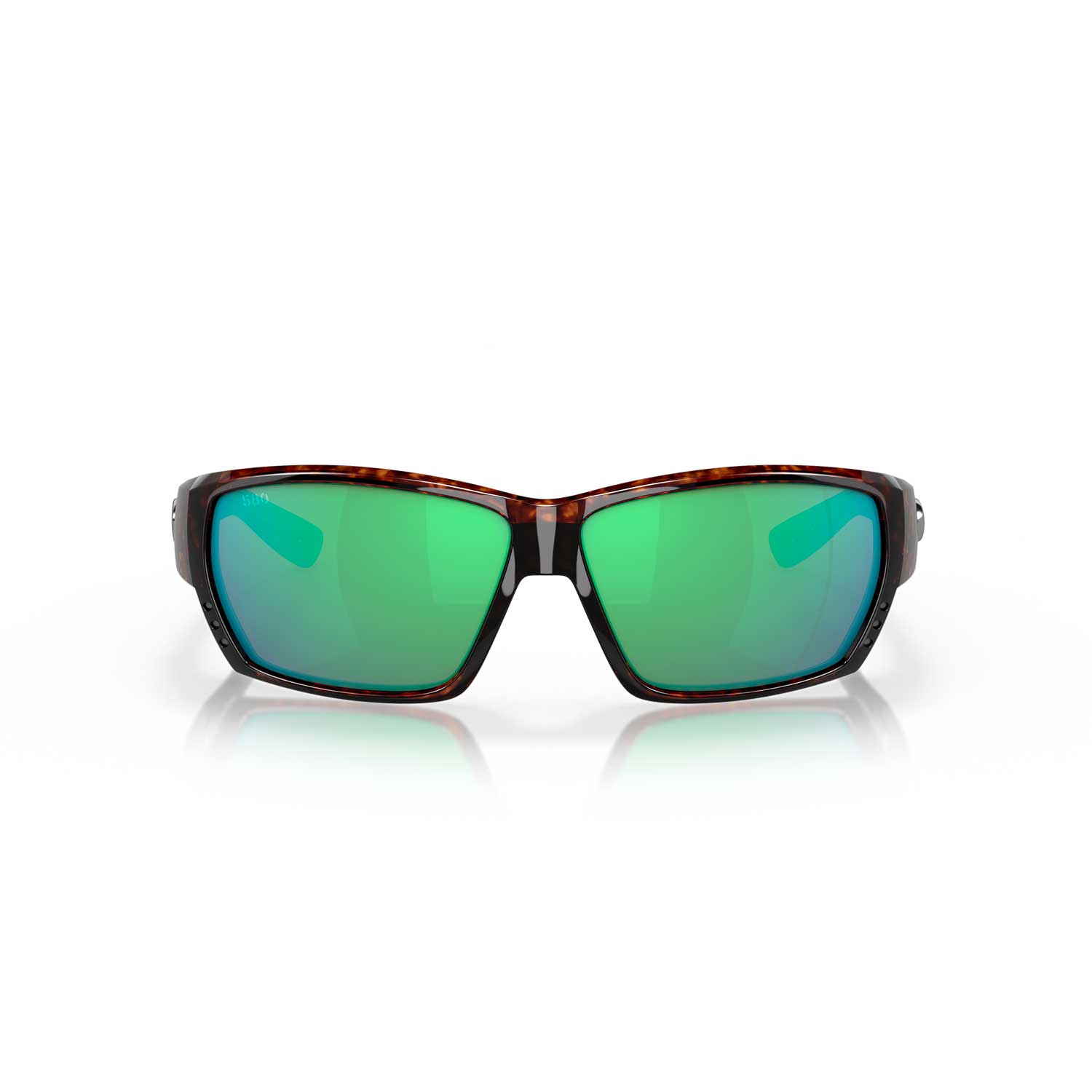 Costa Sunglasses Tuna Alley - Tortoise Frame W/Green Mirror Lens - BeachToBlvd