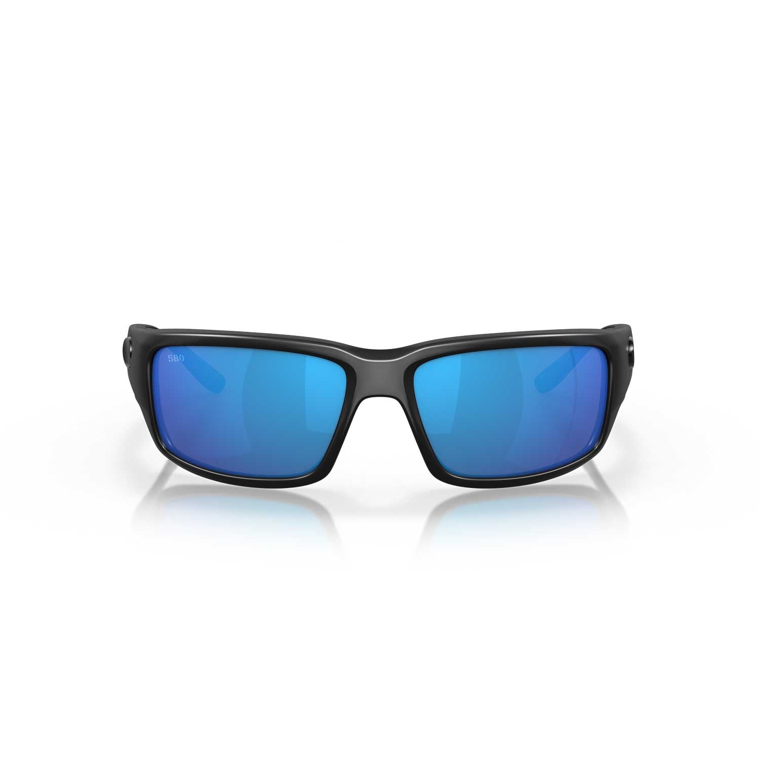 Costa Sunglasses Fantail Blackout Frame W/ Blue Mirror Lens - BeachToBlvd