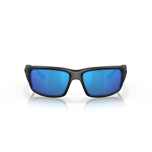 Costa Sunglasses Fantail Blackout Frame W/ Blue Mirror Lens - BeachToBlvd