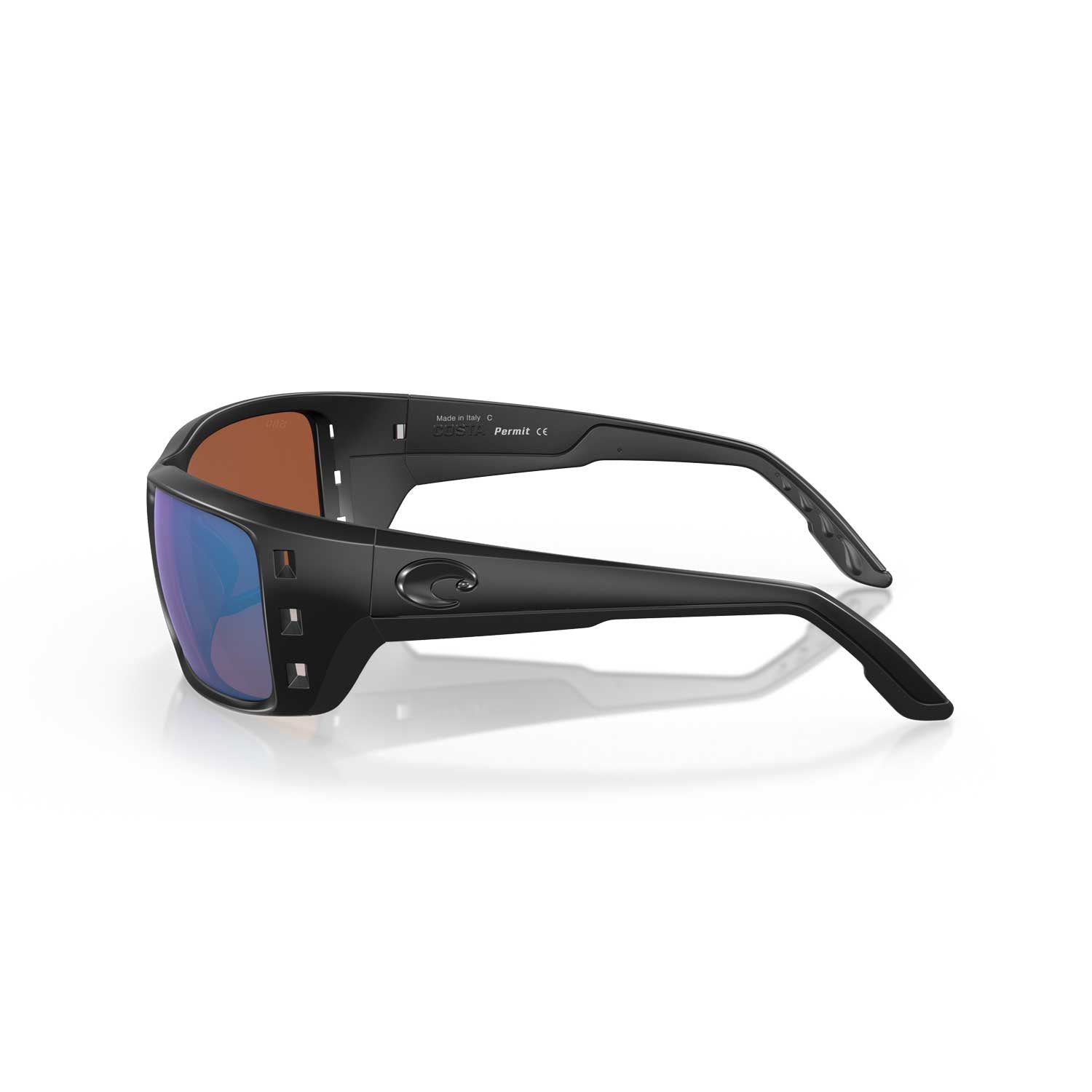 Costa Sunglasses Permit - Blackout Frame W/Green Mirror 580 Lens - BeachToBlvd