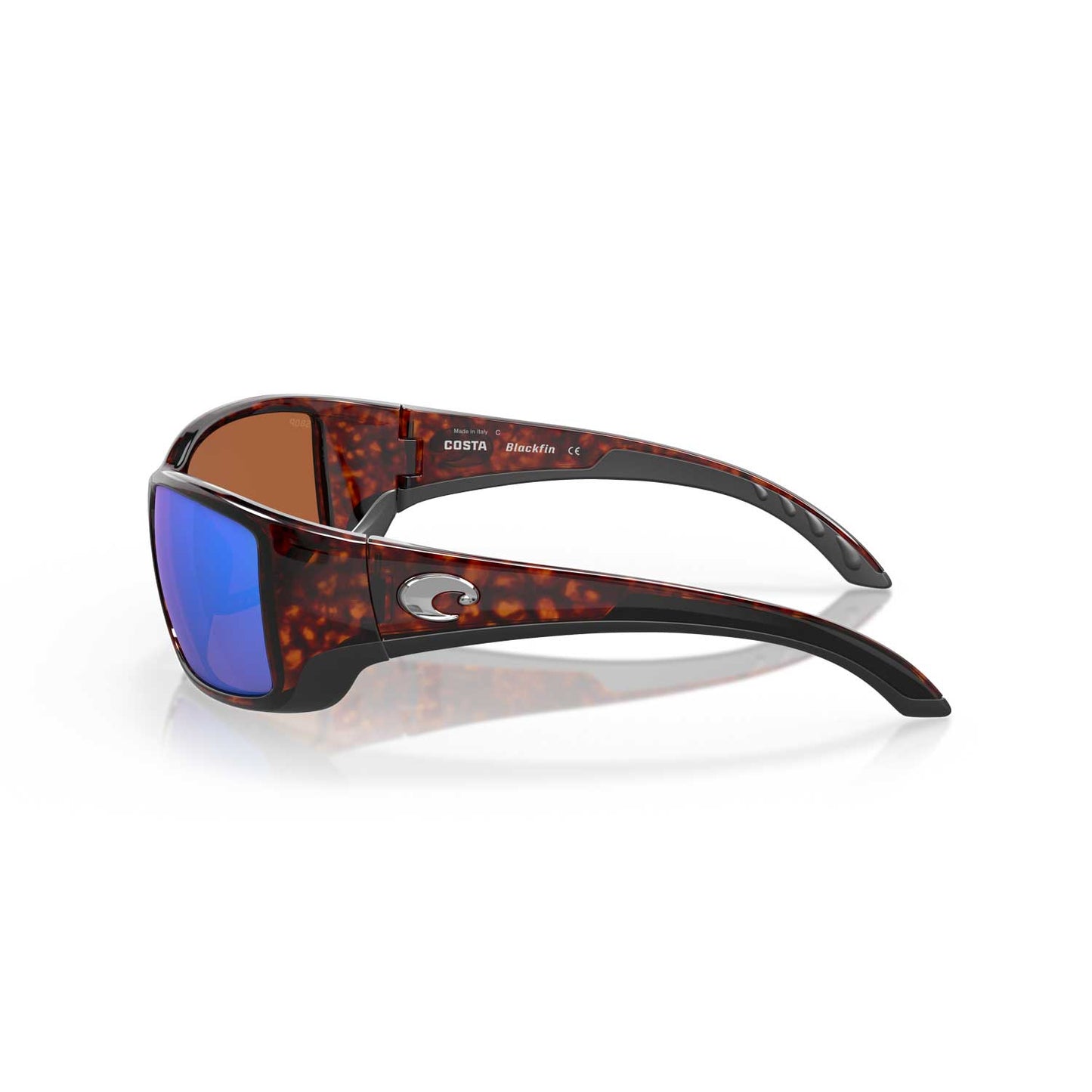 Costa Sunglasses Blackfin  - Tortoise Frame w/ Green Mirror Lens