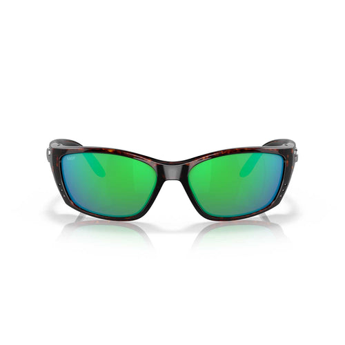 Costa Sunglasses Fisch - Tortoise Frame W/Green Mirror Lens - BeachToBlvd